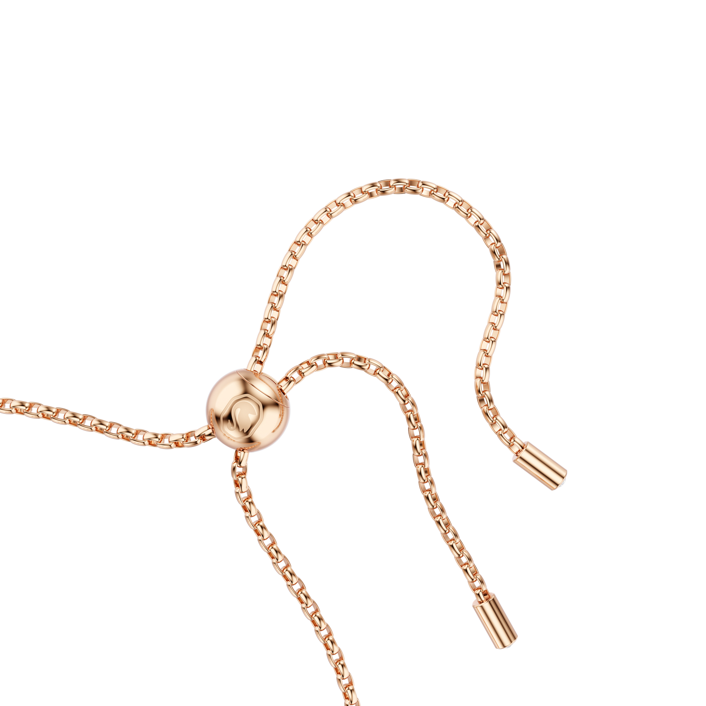 Constella bracelet, Crystal pearl, Round cut, White, Rose gold-tone plated 5728588