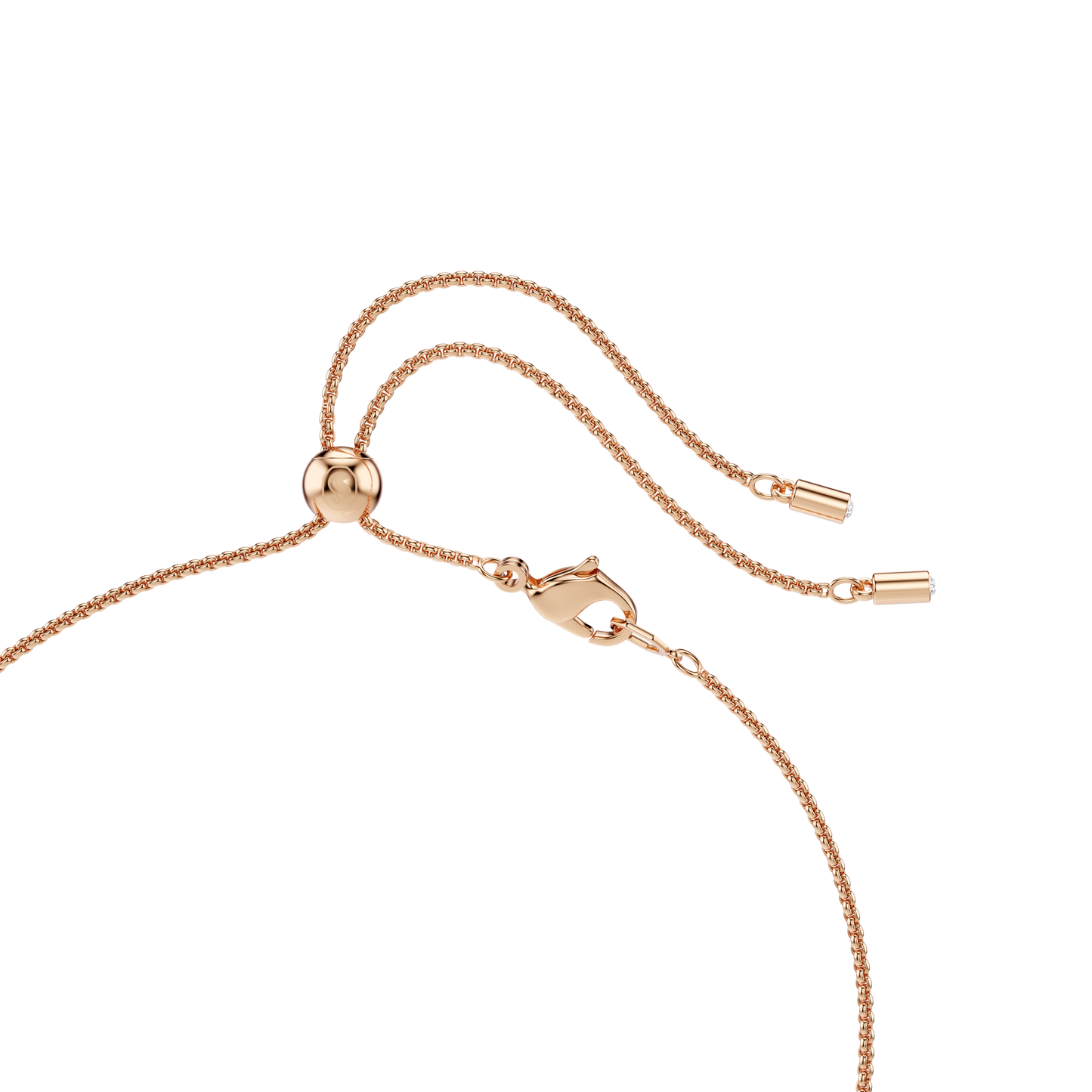 Constella pendant, Crystal pearl, Round cut, White, Rose gold-tone plated 5728589
