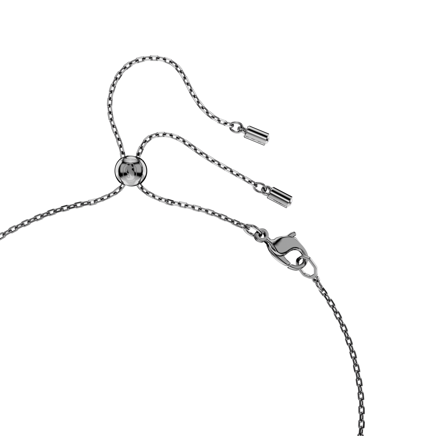 Mesmera pendant, Mixed cuts, Gray, Ruthenium plated 5732491