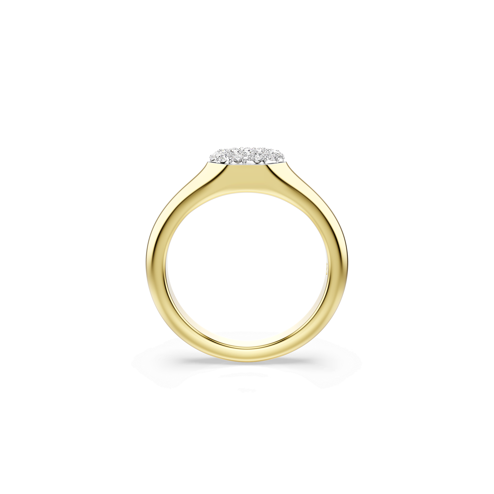 Dextera ring, Mixed cuts, White, Gold-tone plated 5732853