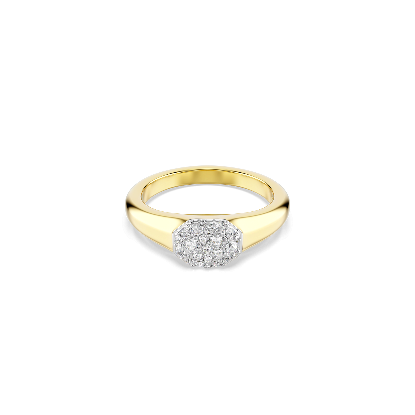 Dextera ring, Mixed cuts, White, Gold-tone plated 5732854