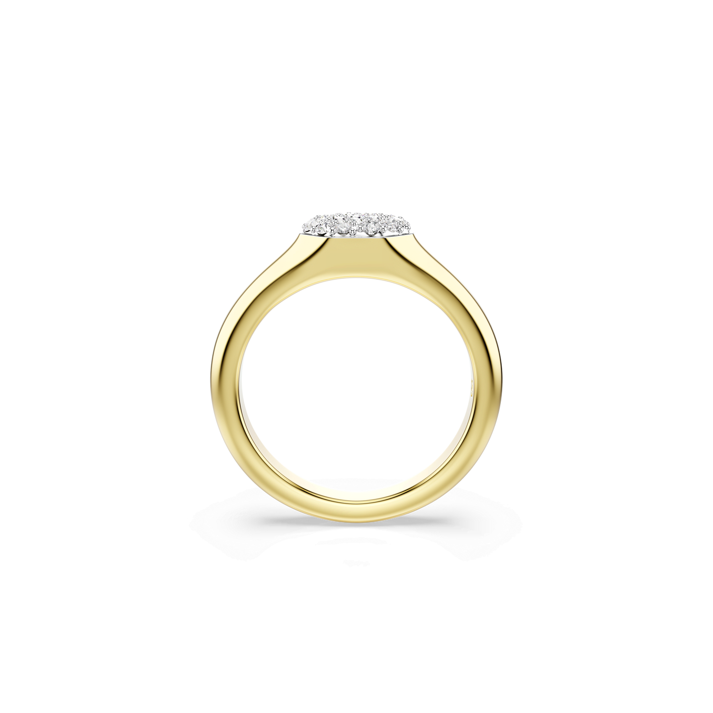 Dextera ring, Mixed cuts, White, Gold-tone plated 5732854