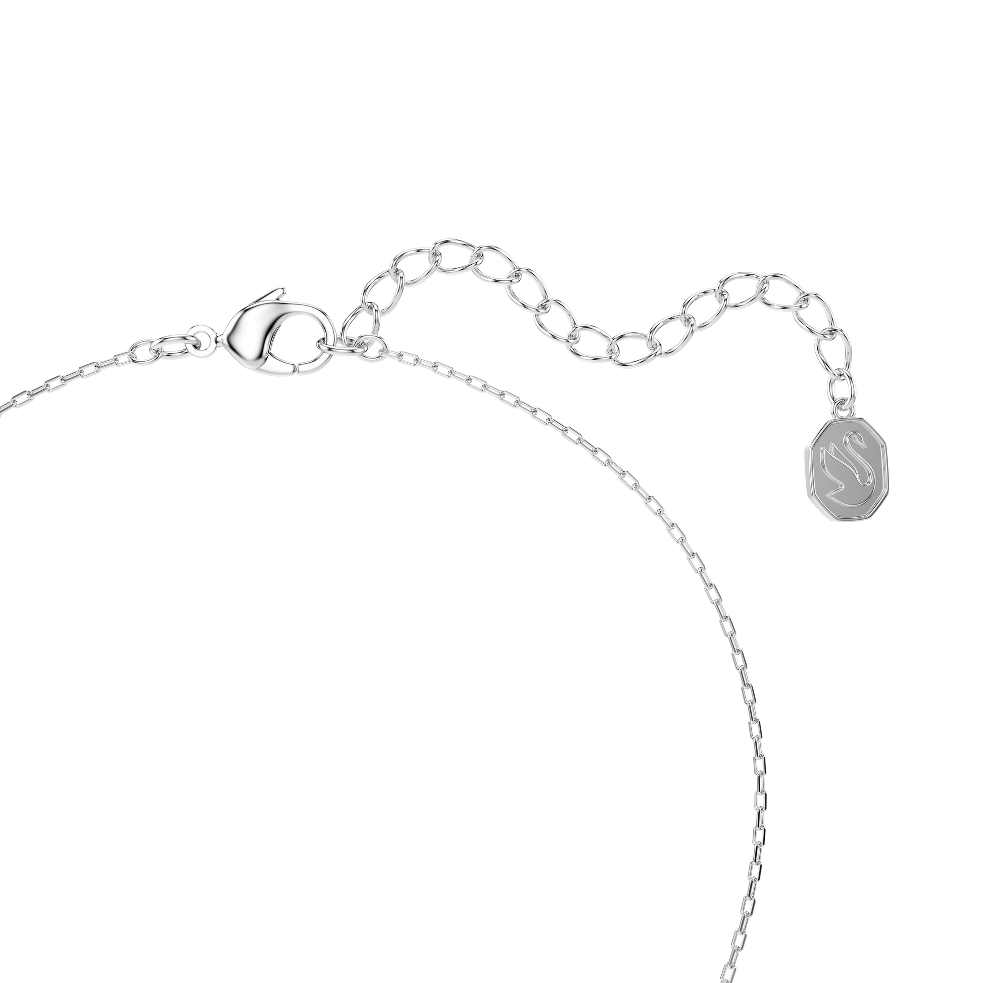 Magic set, Snowflake, Blue, Rhodium plated 5734243