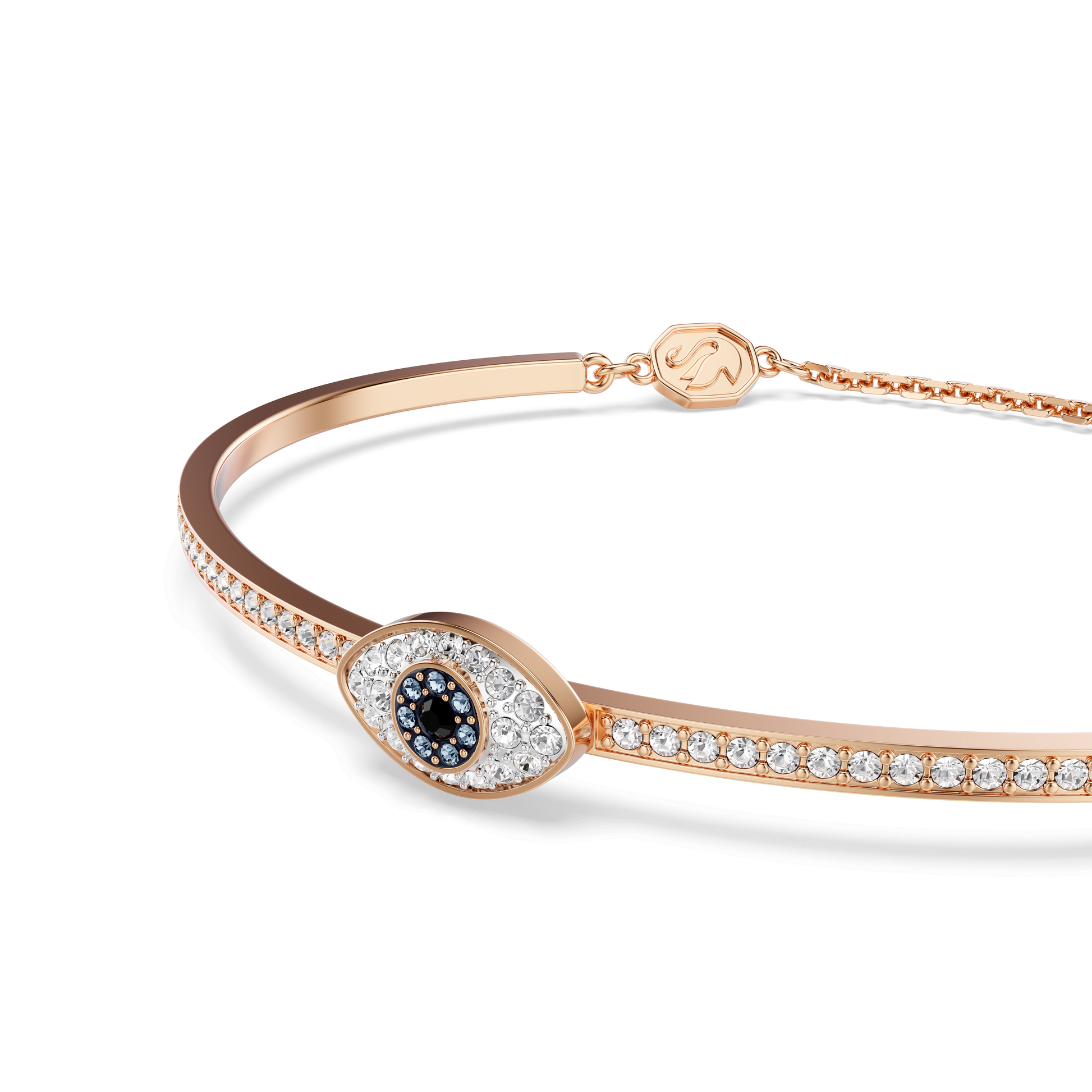 Symbolica bangle, Eye, Multicolored, Rose gold-tone plated 5736985