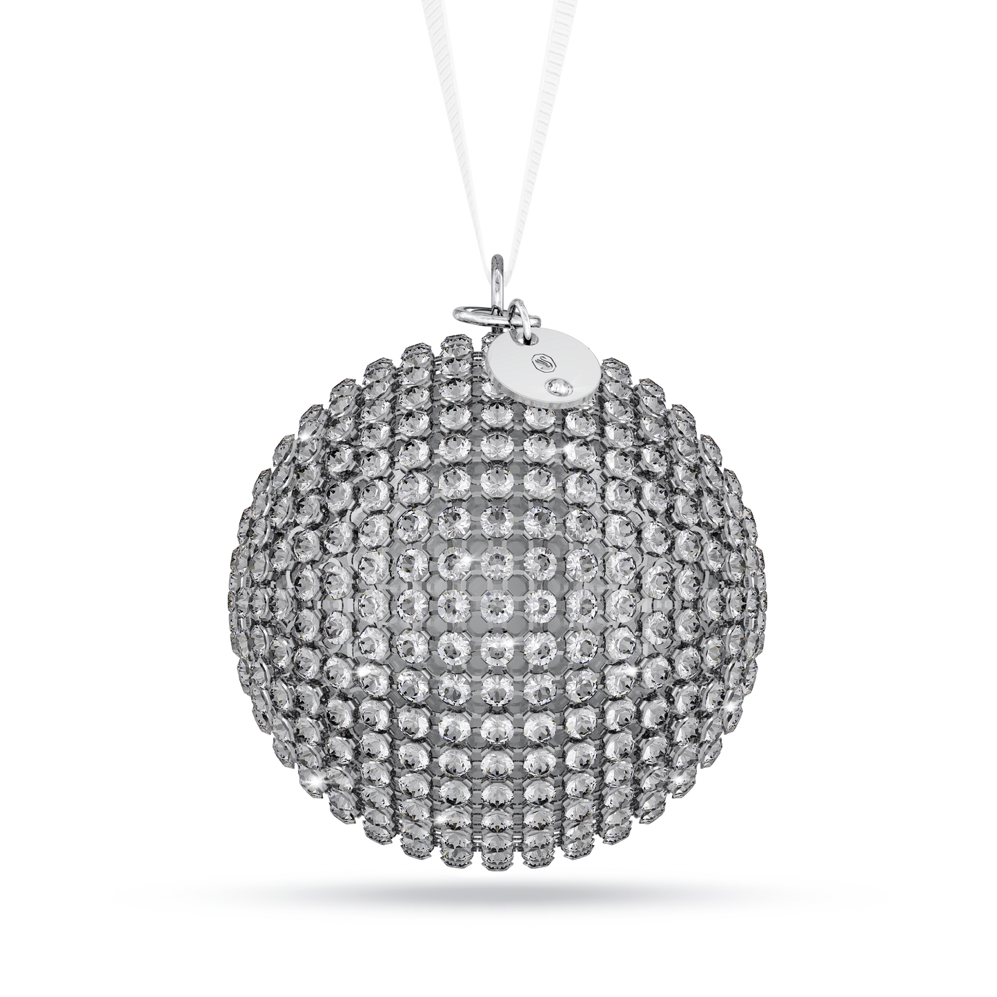 Holiday Magic Classics Crystal Mesh Ball Ornament 5737045