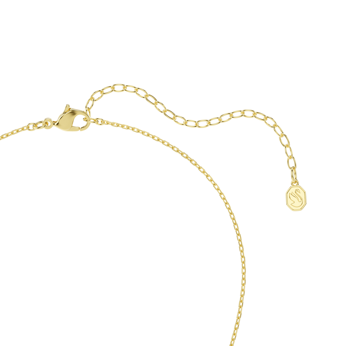 Idyllia pendant, Mixed cuts, Heart, Key, Pink, Gold-tone plated 5737290