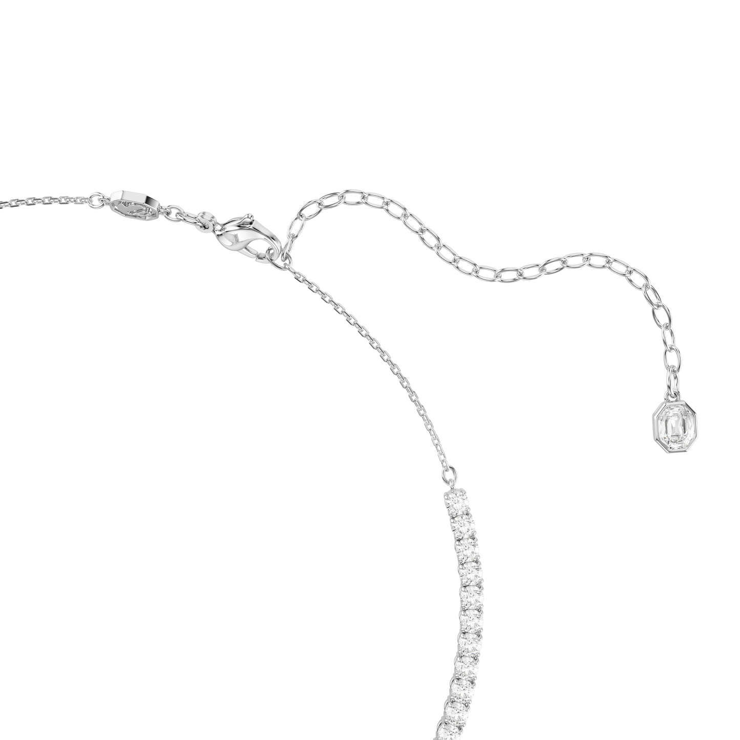 Ariana Grande x Swarovski necklace, Mixed cuts, Dragonfly, Multicolored, Rhodium plated 5737424