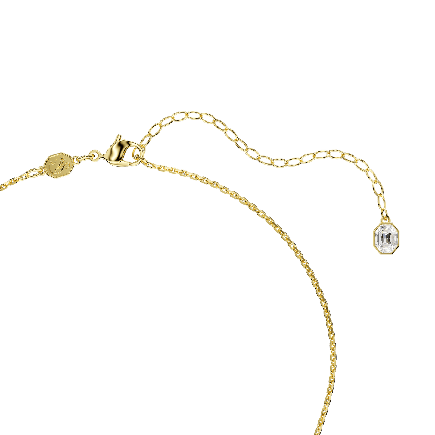 Gema Y necklace, Mixed cuts, Multicolored, Gold-tone plated 5737451