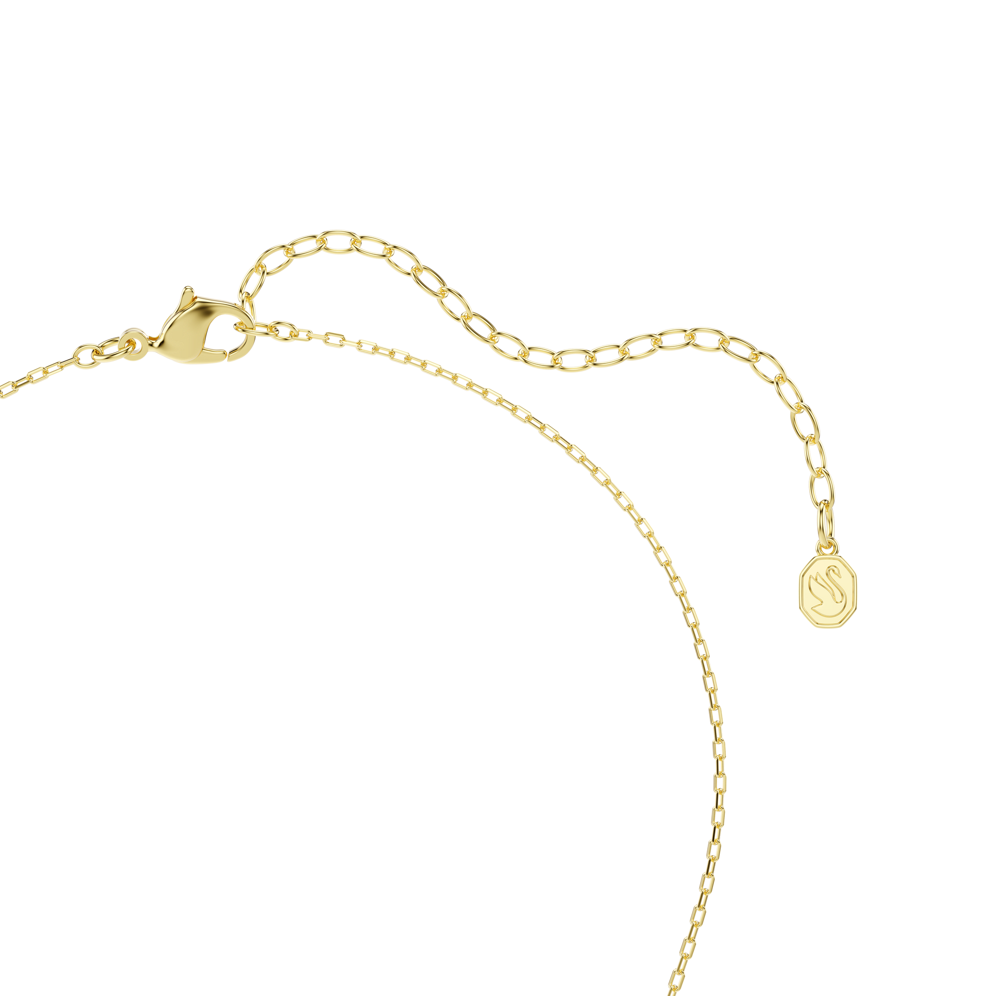 Chroma pendant, Mixed cuts, Multicolored, Gold-tone plated 5741586