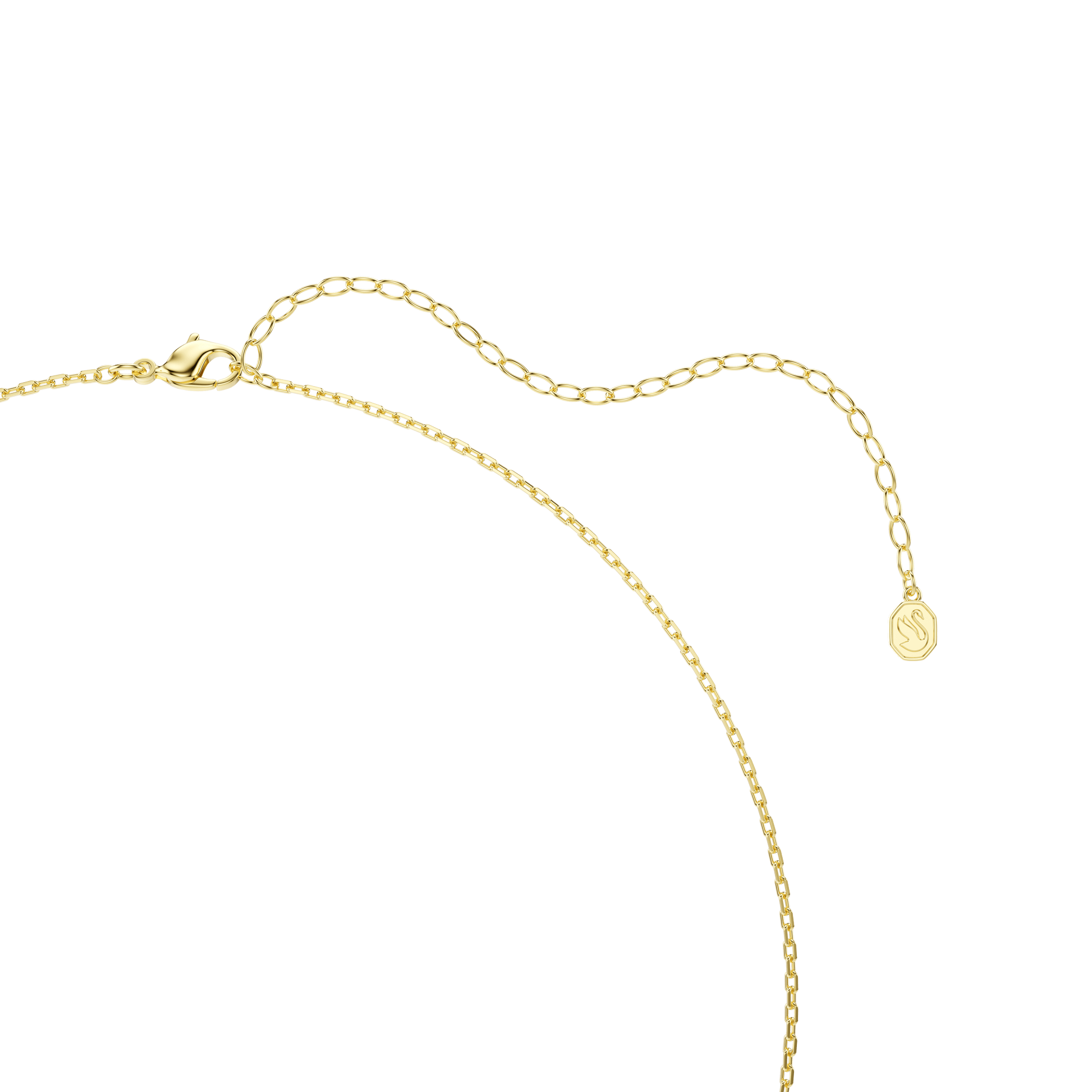 Gema pendant, Mixed cuts, Multicolored, Gold-tone plated 5741589