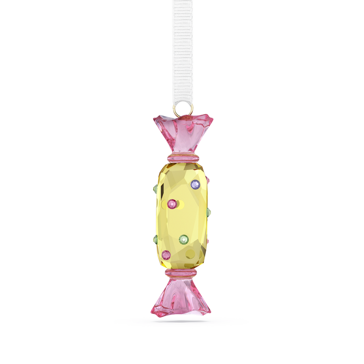 Holiday Cheers Dulcis Candy Ornament, Yellow