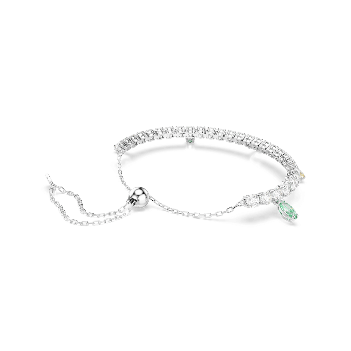 Ariana Grande x Swarovski bracelet, Mixed cuts, Multicolored, Rhodium plated