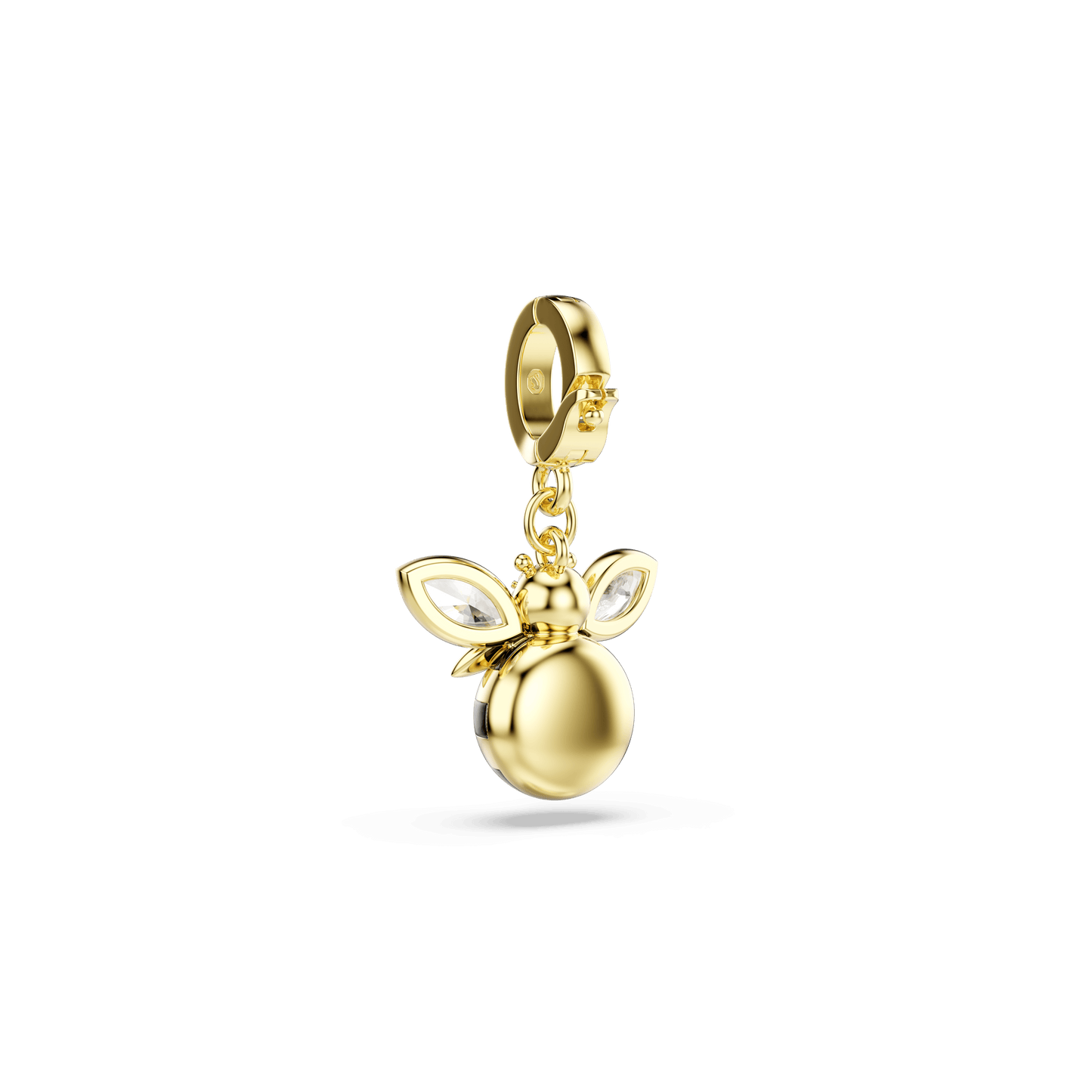Idyllia charm, Mixed cuts, Bee, Multicolored, Gold-tone plated 5743132