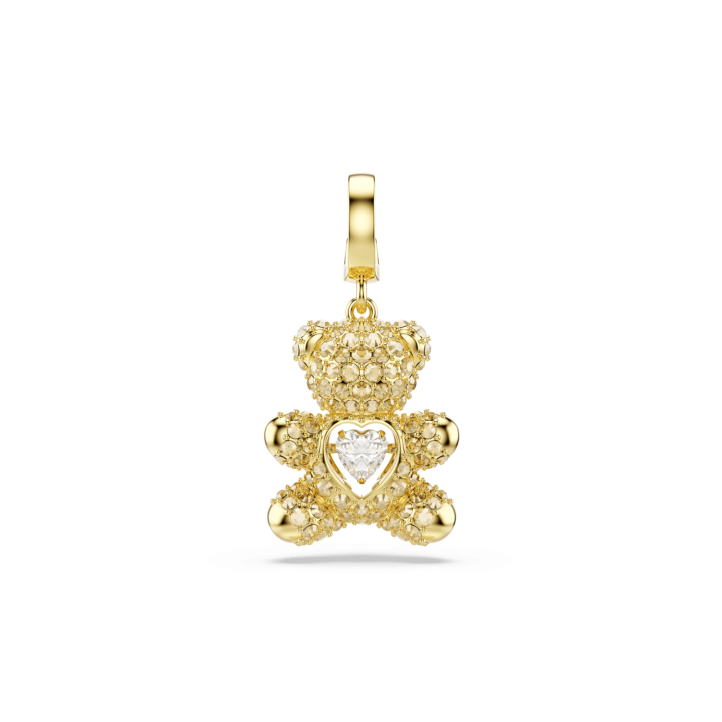 Idyllia charm, Mixed cuts, Teddy, Gold tone, Gold-tone plated 5743147