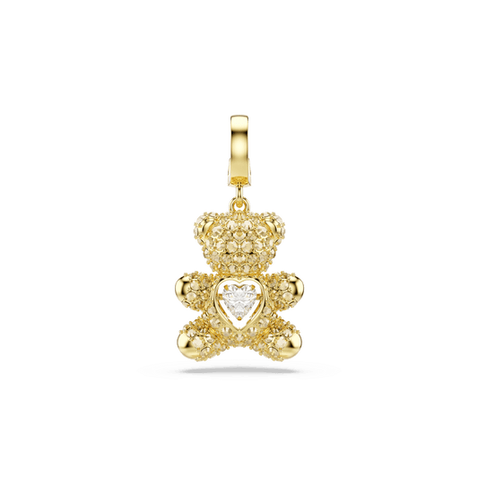 Idyllia charm, Mixed cuts, Teddy, Gold tone, Gold-tone plated 5743147