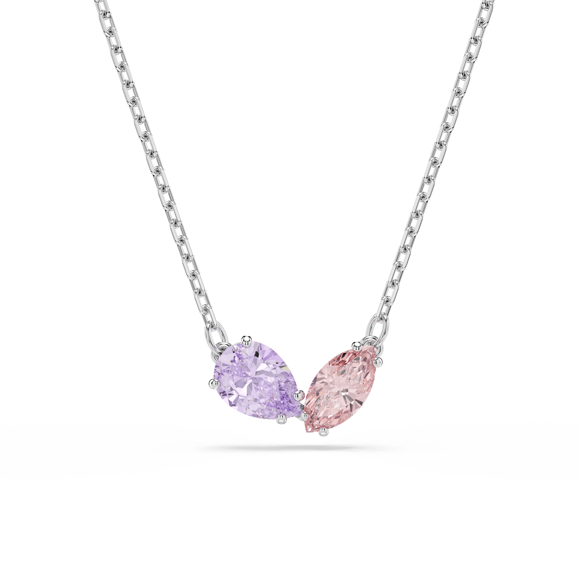 Ariana Grande x Swarovski set, Mixed cuts, Multicolored, Rhodium plated 5746577