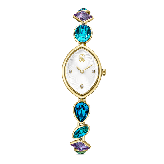 Gema watch, Crystal bracelet, Gold tone, Gold-tone finish 5749569