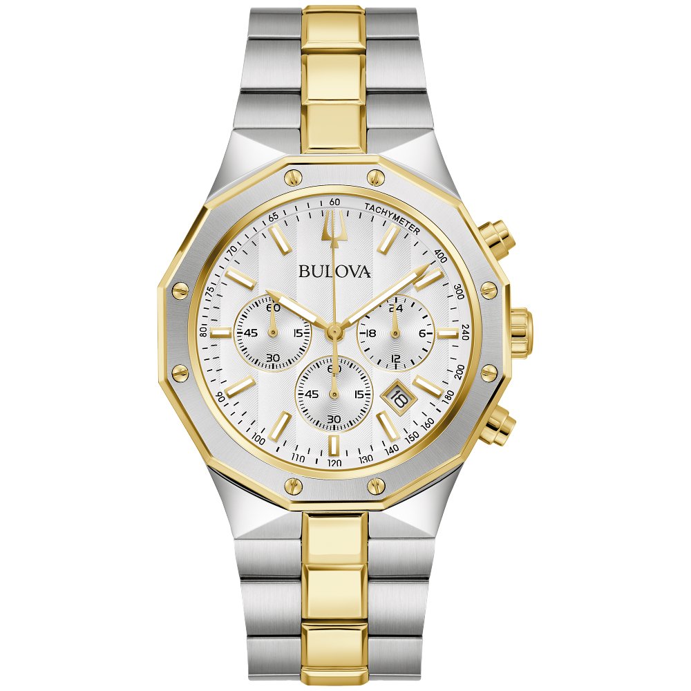 Bulova Bulova Stainless Steel Dress/Classic BUL Mens Watch Watch 98B450