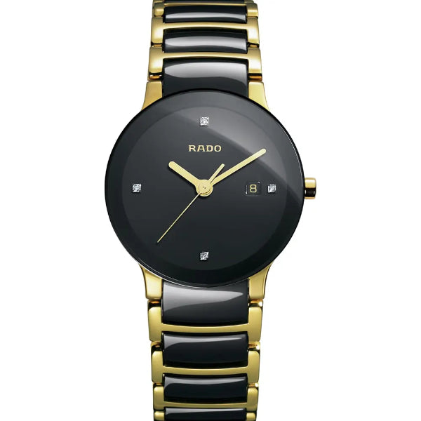 Centrix Jubile Black Dial Two-tone Ladies Watch R30930712