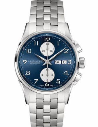 Jazzmaster Quartz Blue Dial Stainless Steel H32512141