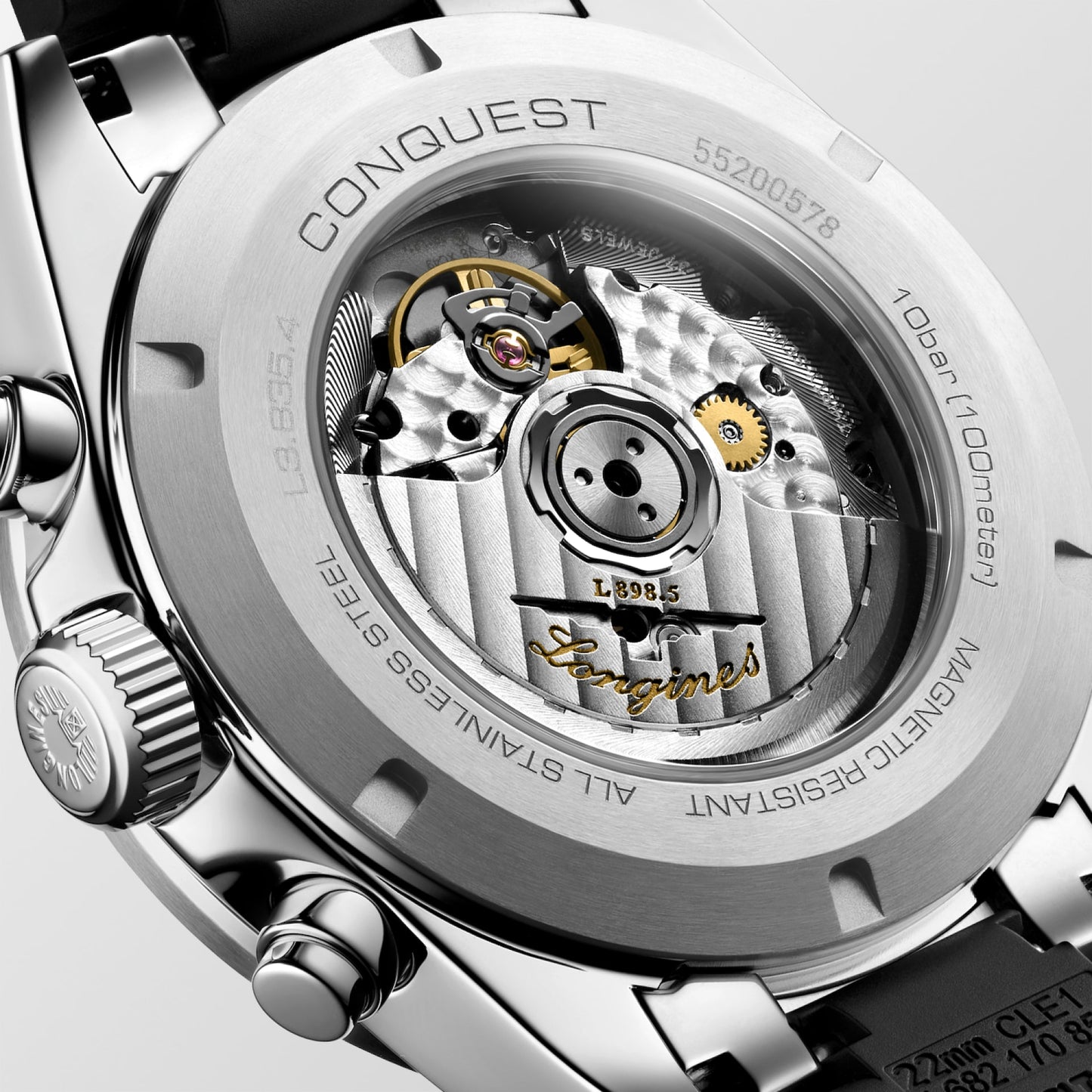 Conquest Chronograph Automatic Watch L3.835.4.32.9
