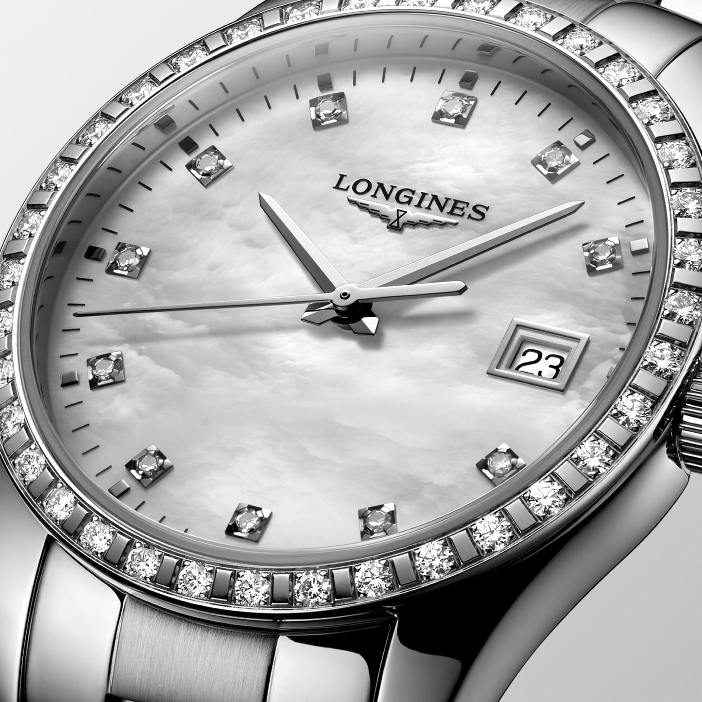Conquest Classic Quartz Watch L2.386.0.87.6