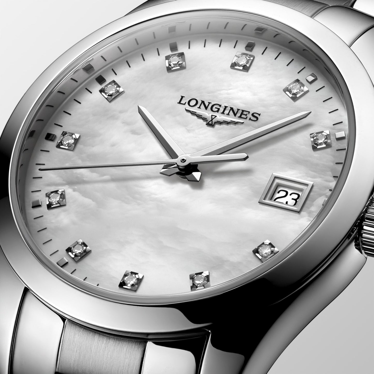 Conquest Classic Quartz Watch L2.386.4.87.6