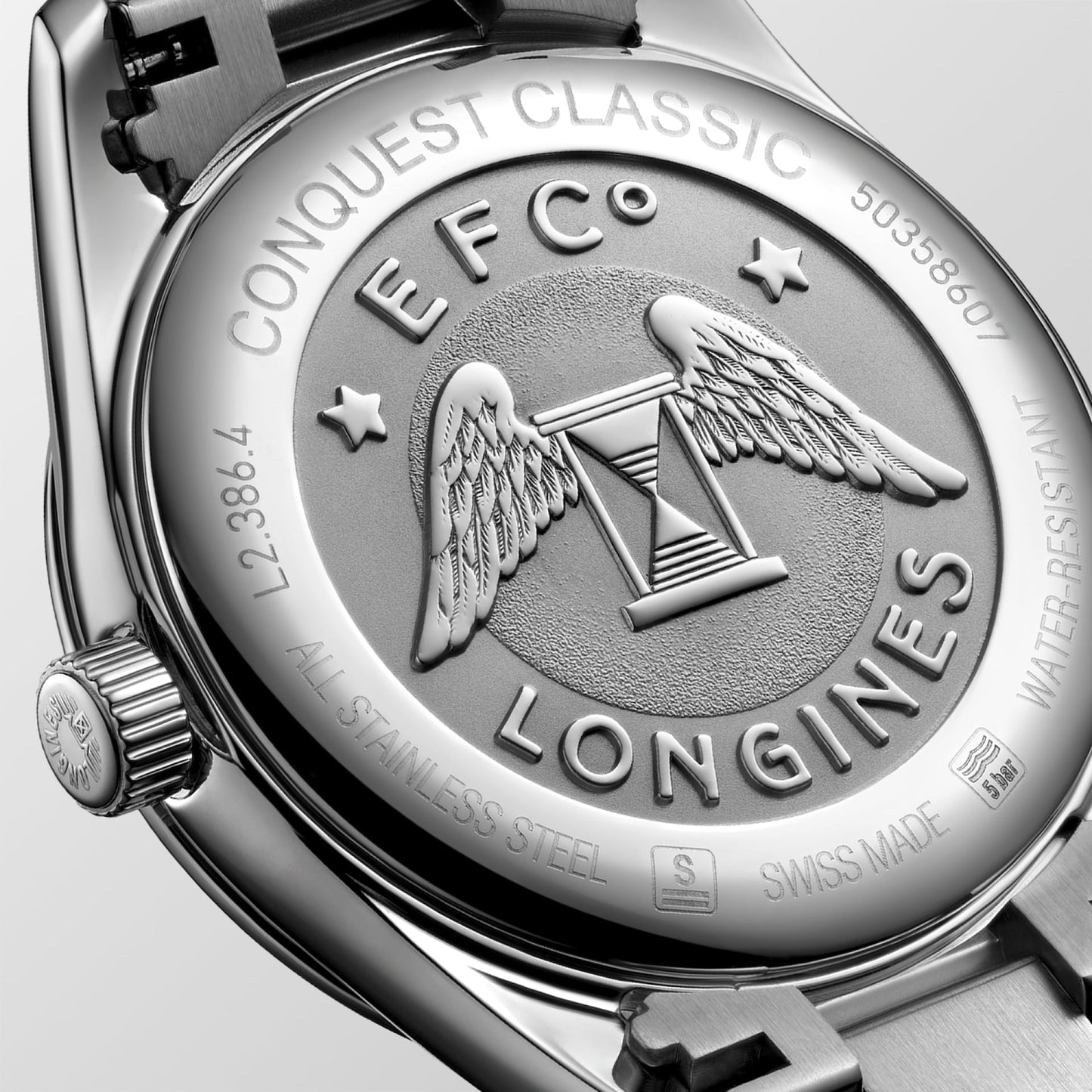 Conquest Classic Quartz Watch L2.386.4.87.6