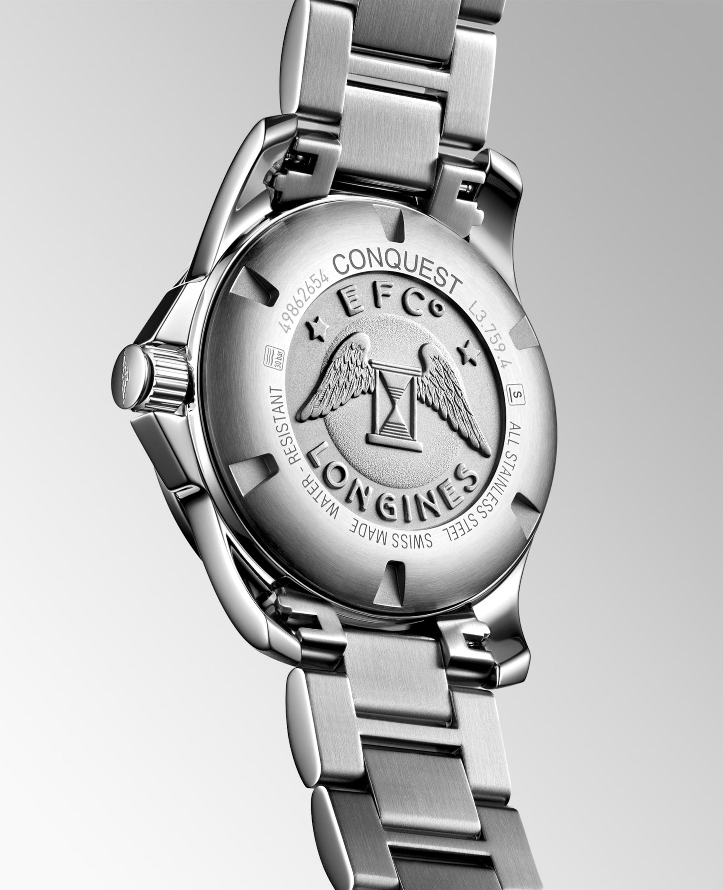 Conquest Quartz Watch L3.759.4.58.6