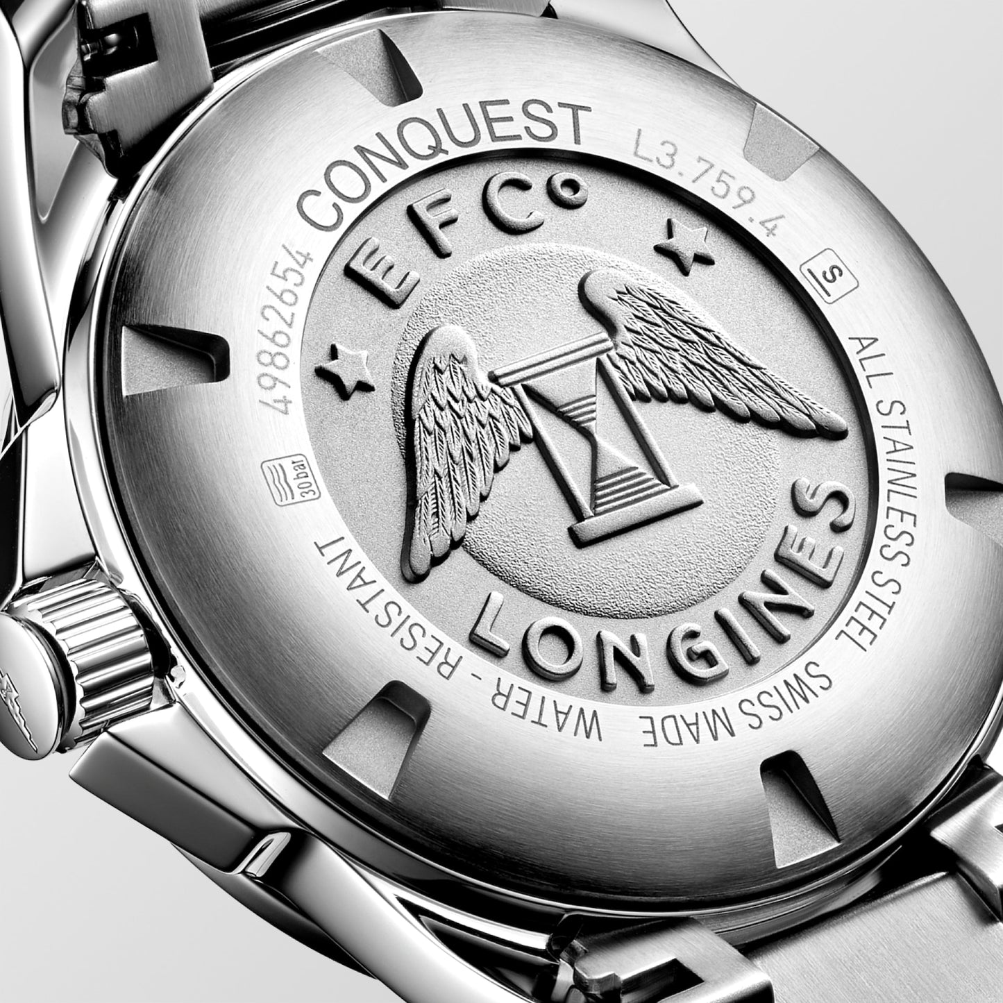 Conquest Quartz Watch L3.759.4.96.6