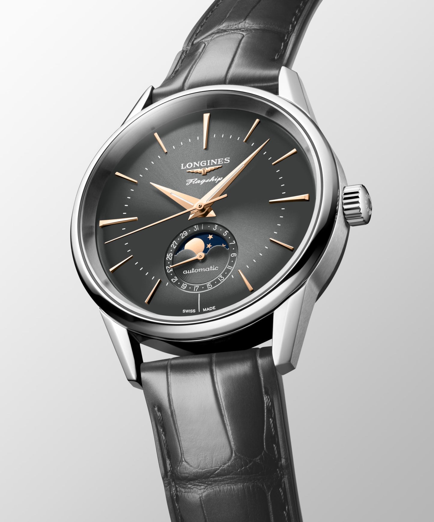 Flagship Heritage Moonphase Automatic Watch L4.815.4.52.2