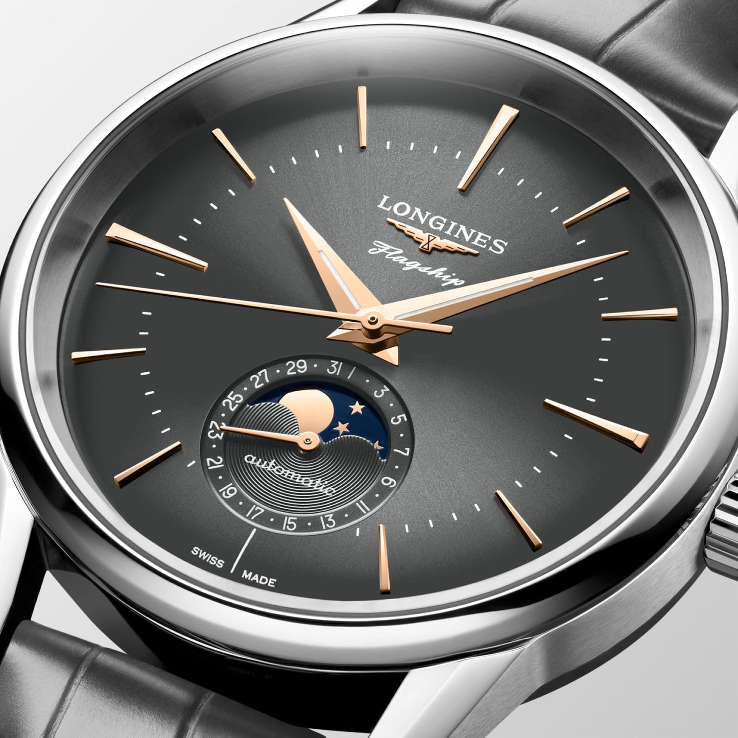 Flagship Heritage Moonphase Automatic Watch L4.815.4.52.2