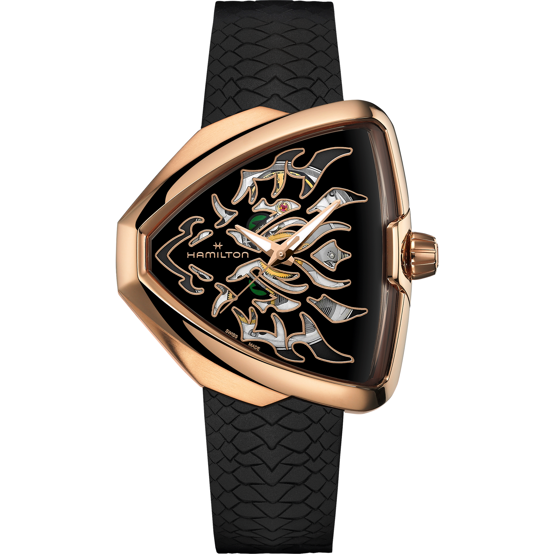 Hamilton VenturaElvis80 Skeleton Auto H24525332