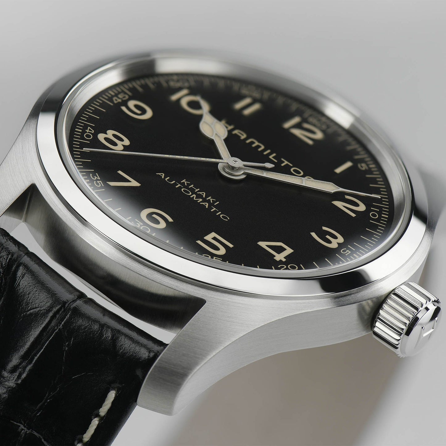 Hamilton Khaki Field Murph Auto 42mm Bracelet Bundle H70605732