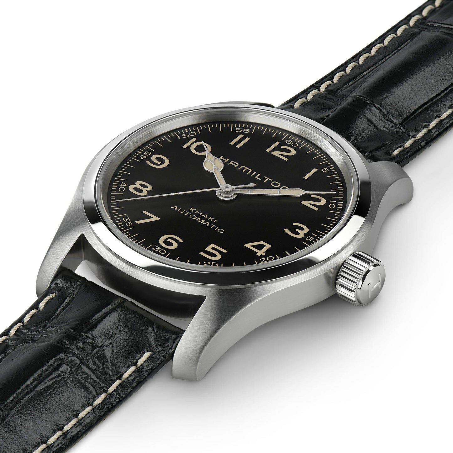 Hamilton Khaki Field Murph Auto 42mm Bracelet Bundle H70605732