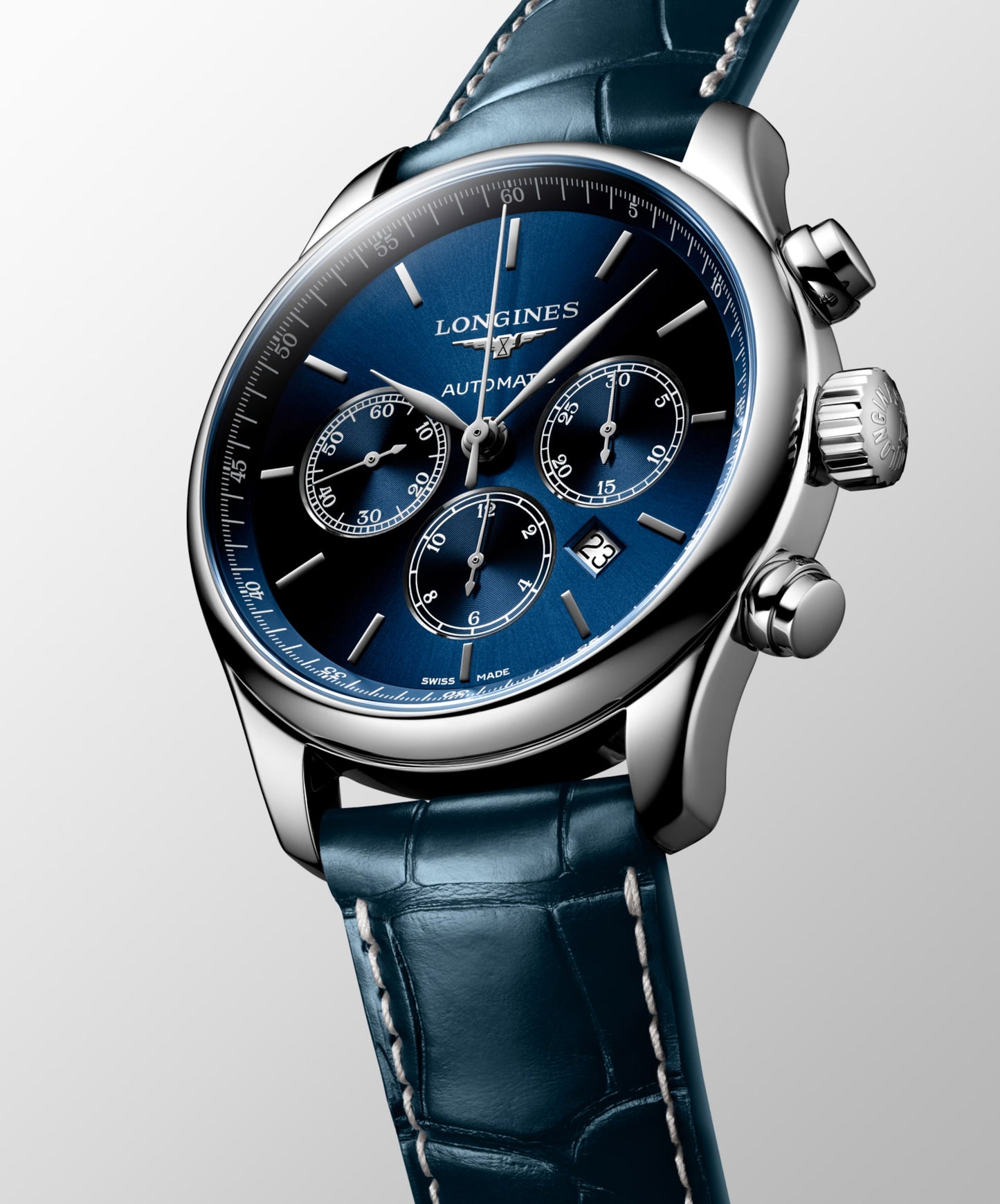 Master Collection Chronograph Automatic Watch L2.859.4.92.0