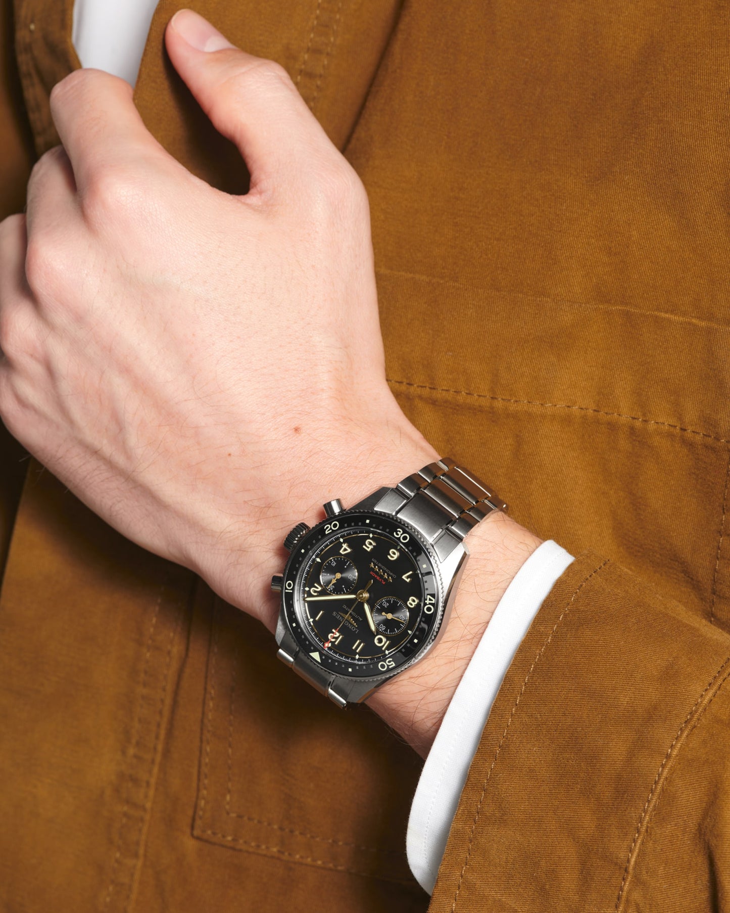 Spirit Flyback Titanium Automatic Watch L3.821.1.53.6