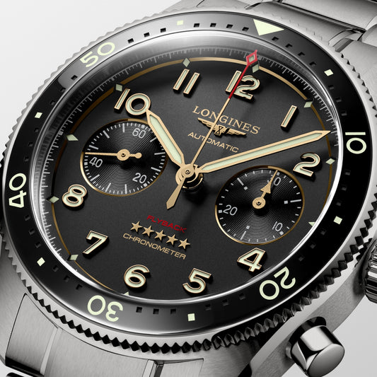 Spirit Flyback Titanium Automatic Watch L3.821.1.53.6