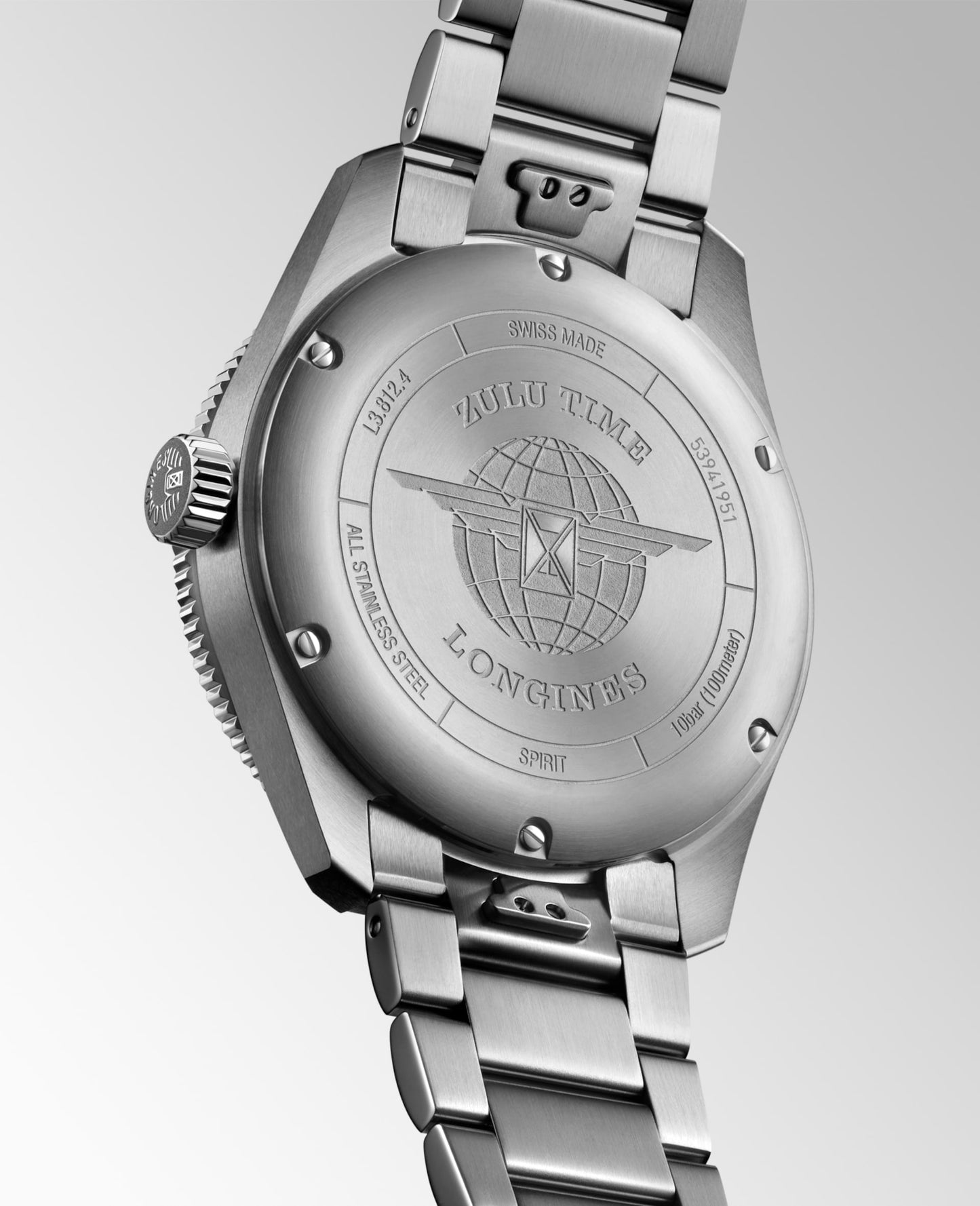Spirit Zulu Time Automatic Watch L3.812.4.93.6