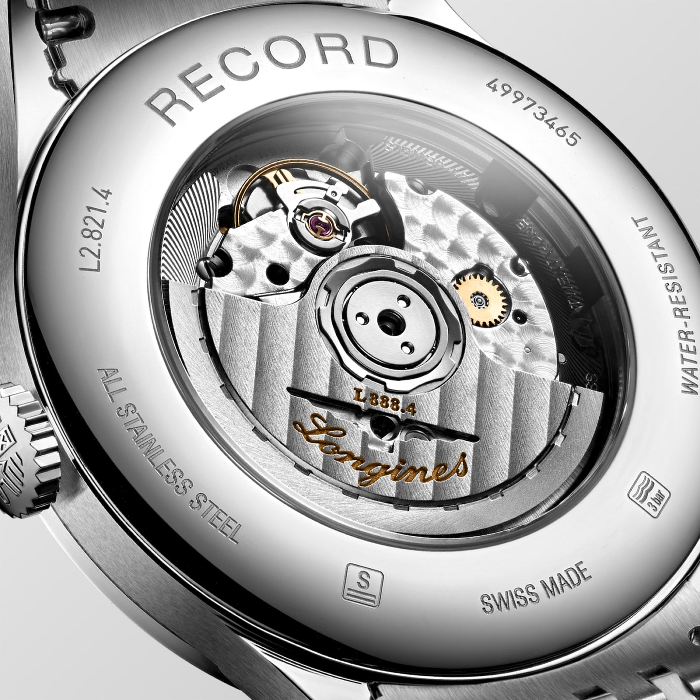 Record Automatic Watch L2.821.4.11.6