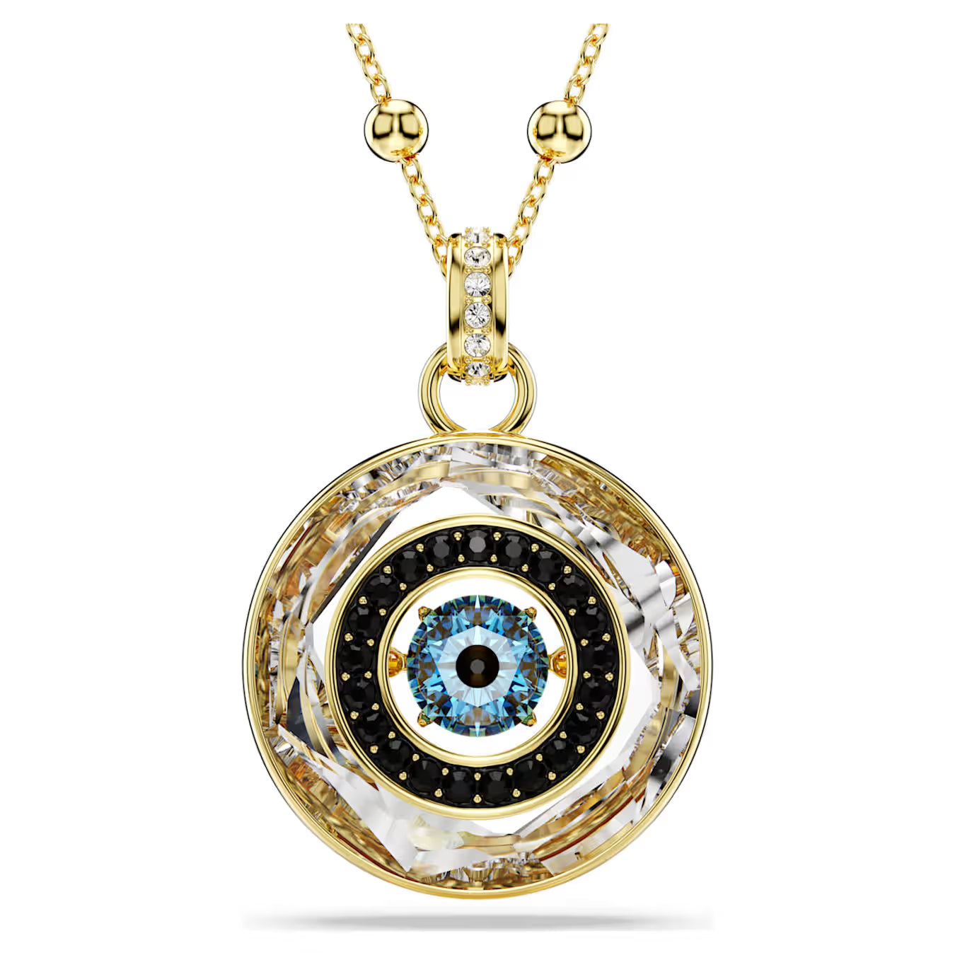 symbolica pendaymbolica pendant Evil eye, Medium, Multicolored, Gold-tone platednt Evil eye, Medium, Multicolored, Gold-tone plated