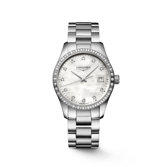 Conquest Classic Quartz Watch L2.386.0.87.6